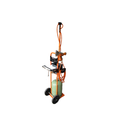 936+ Gas Bottle Trolley with Arm + Shelf (11-30lbs. Tanks)