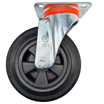 Swivel Castor 250mm Dia. w/ Brake