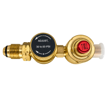 Adjustable pressure regulator 21-50 PSI / UL