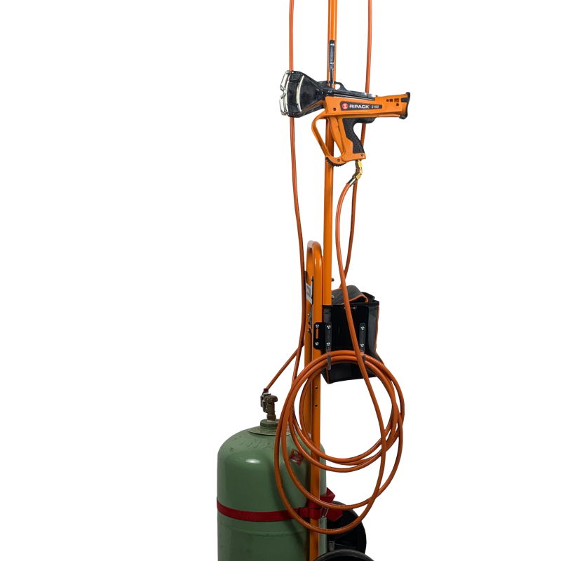 936 Gas bottle trolley with arm (11-30 lbs. tanks)