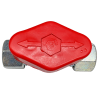 Cut-off Tap (w-Red plastic button) Turbopack