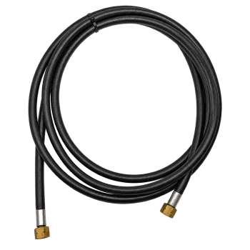 Rubber Hose, 4 m with connections 3/8L (int Ø 4) / Ripagreen