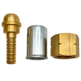 Female connector w/ crimp unit for 25ft hose