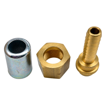 Female connector w/ crimp unit for 25ft hose