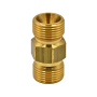 Hose double connector 3/8 L
