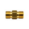 Hose double connector 3/8 L