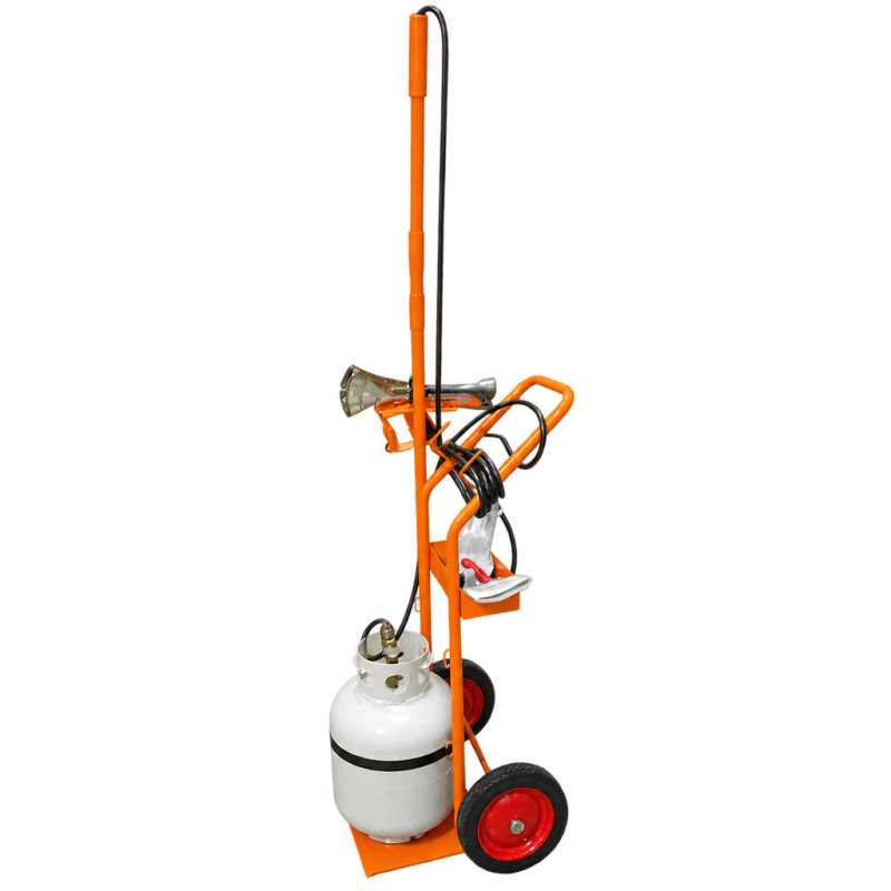 936 Gas bottle trolley with arm (11-30 lbs. tanks)