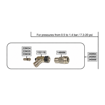 Conversion Kit Natural Gas 7.3 - 12 psi US